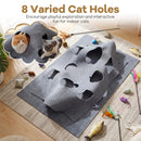 Interactive Foldable Cat Tunnel for Indoor Cats by LJGDeals