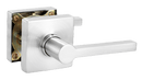 Passage Door Handle in Satin Chrome