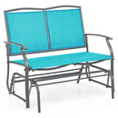 Iron Patio Rocking Chair for Outdoor Backyard and Lawn