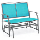 Iron Patio Rocking Chair for Outdoor Backyard and Lawn by LJGDeals