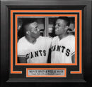 Monte Irvin and Willie Mays New York Giants 8" x 10" Framed Baseball Photo by Dynasty Sports & Framing