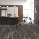 Island SPC Textured/Embossed 7"x60" Vinyl Flooring 6mm - Stone Dust