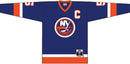 Denis Potvin New York Islanders Mitchell & Ness 1982 Captain Patch Blue Line Player Jersey