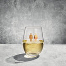 It Was Never a Dress, It Was Always a Cape Wine Glass