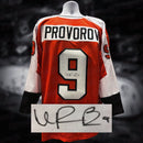 Ivan Provorov Philadelphia Flyers Autographed Hockey Jersey by Dynasty Sports & Framing