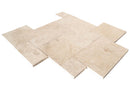 Ivory Harmony Travertine Filled and Tumbled Pavers