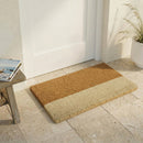 Ivory Belt Doormat (18" x 30" Thick) Handwoven Durable