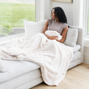 PATTERNED FAUX FUR XL THROW BLANKETS by Saranoni