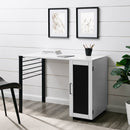 Jared 42" Storage Desk with Chalkboard Door