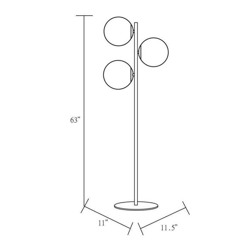 Krensdorf Modern Floor Lamp