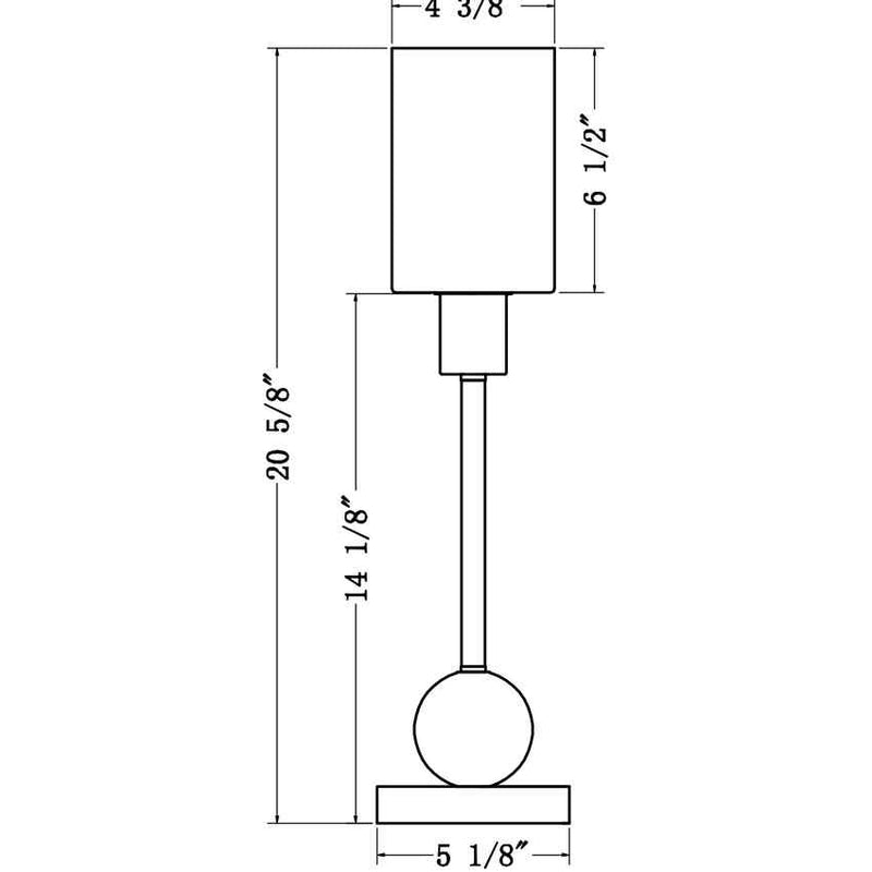 Kukmirn Modern Table Lamp