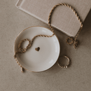 Gold Heart Jewelry Dish by Sweet Water Decor
