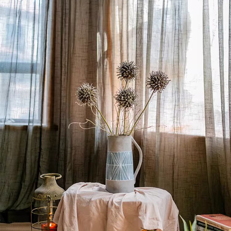 Rustic Thistle Pod Stem 27.5" Tall, photo 5 of 7