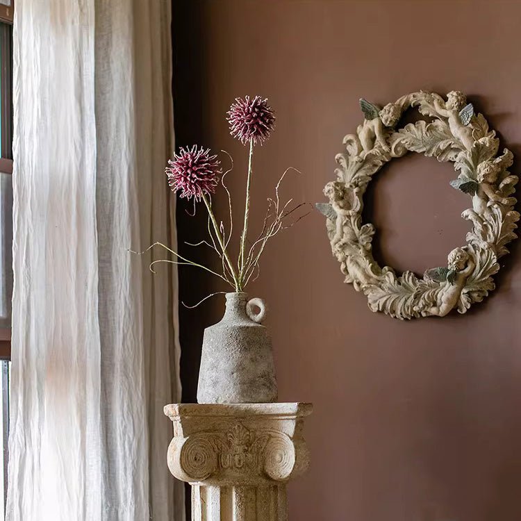 Rustic Thistle Pod Stem 27.5" Tall, photo 6 of 7