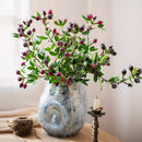 Artificial Fruit Alpine Blueberry Stem 22.4" Tall Silk Plant