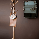 Ash Wood Coat Rack Home Entryway Rack