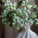 Blueberry & Greenery Bunch 13" Tall