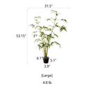 Artificial Bamboo Leaves in Pot