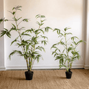 Artificial Bamboo Leaves in Pot