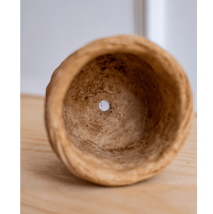 Bamboo Looking Cement Planter, photo 9 of 10