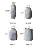 Bare Wood Vase Container in Various Styles