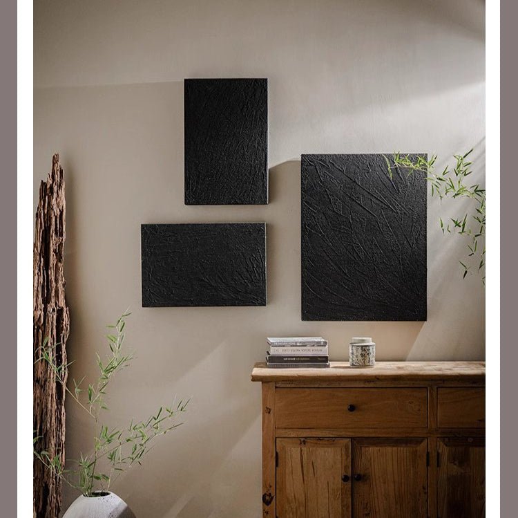 Black Textured Wall Art, photo 2 of 11