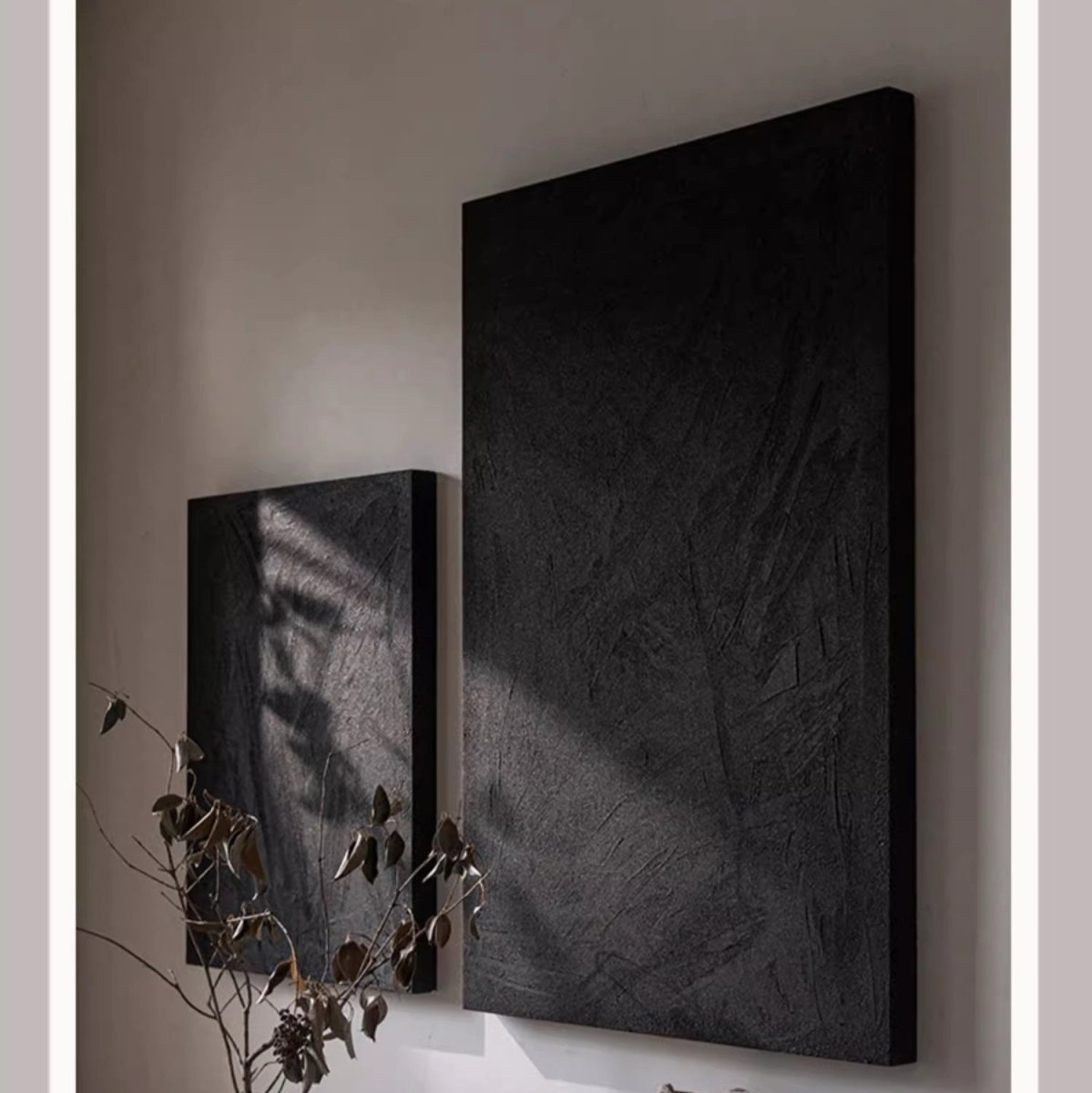 Black Textured Wall Art, photo 9 of 11
