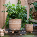 Bohemian Red Clay Planter
