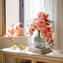 Artificial Butterfly Orchid Stem in Pink 27.5" Tall by RusticReach