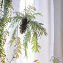 Artificial Fern Hanging Ball Decoration