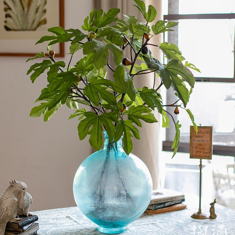 Artificial Faux Fig Leaf Stem, photo 8 of 11