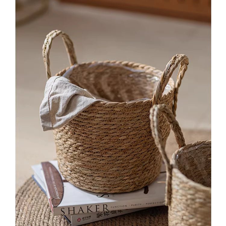 French Country Woven Planter Basket, photo 5 of 11