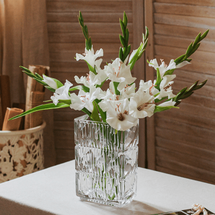 Faux Silk Artificial Gladiolus Flower Stem, photo 4 of 10