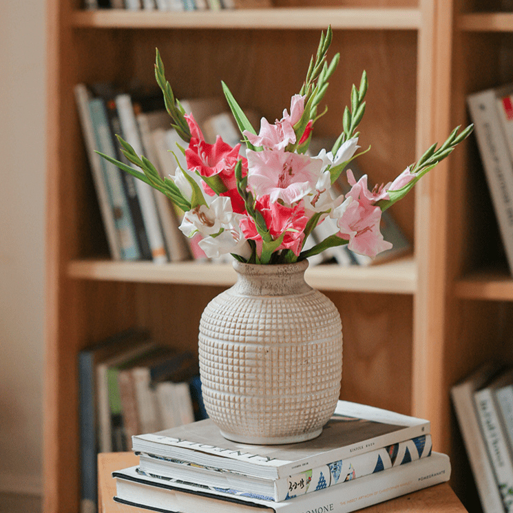 Faux Silk Artificial Gladiolus Flower Stem, photo 9 of 10