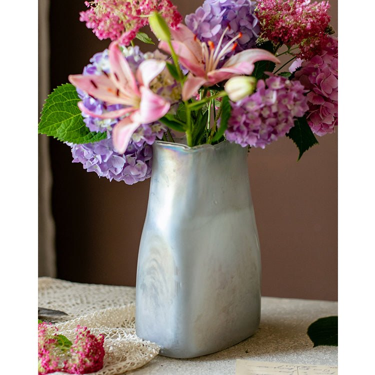Gradient Color Art Glass Vase, photo 11 of 12