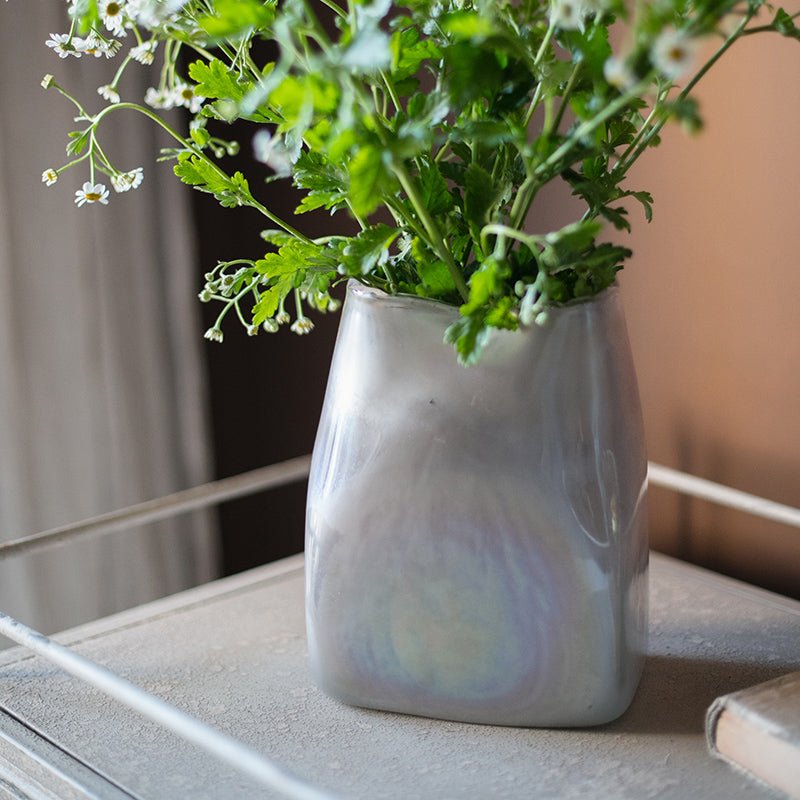 Gradient Color Art Glass Vase, photo 3 of 12