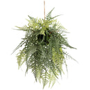 Faux Artificial Asparagus Setaceus Hanging Fern Plant