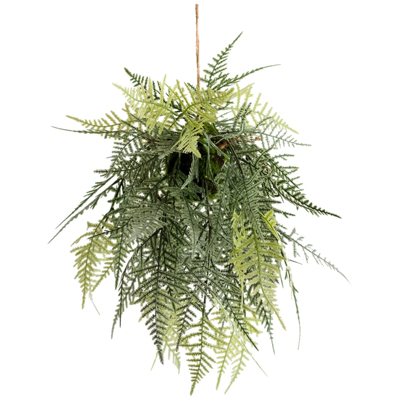 Faux Artificial Asparagus Setaceus Hanging Fern Plant