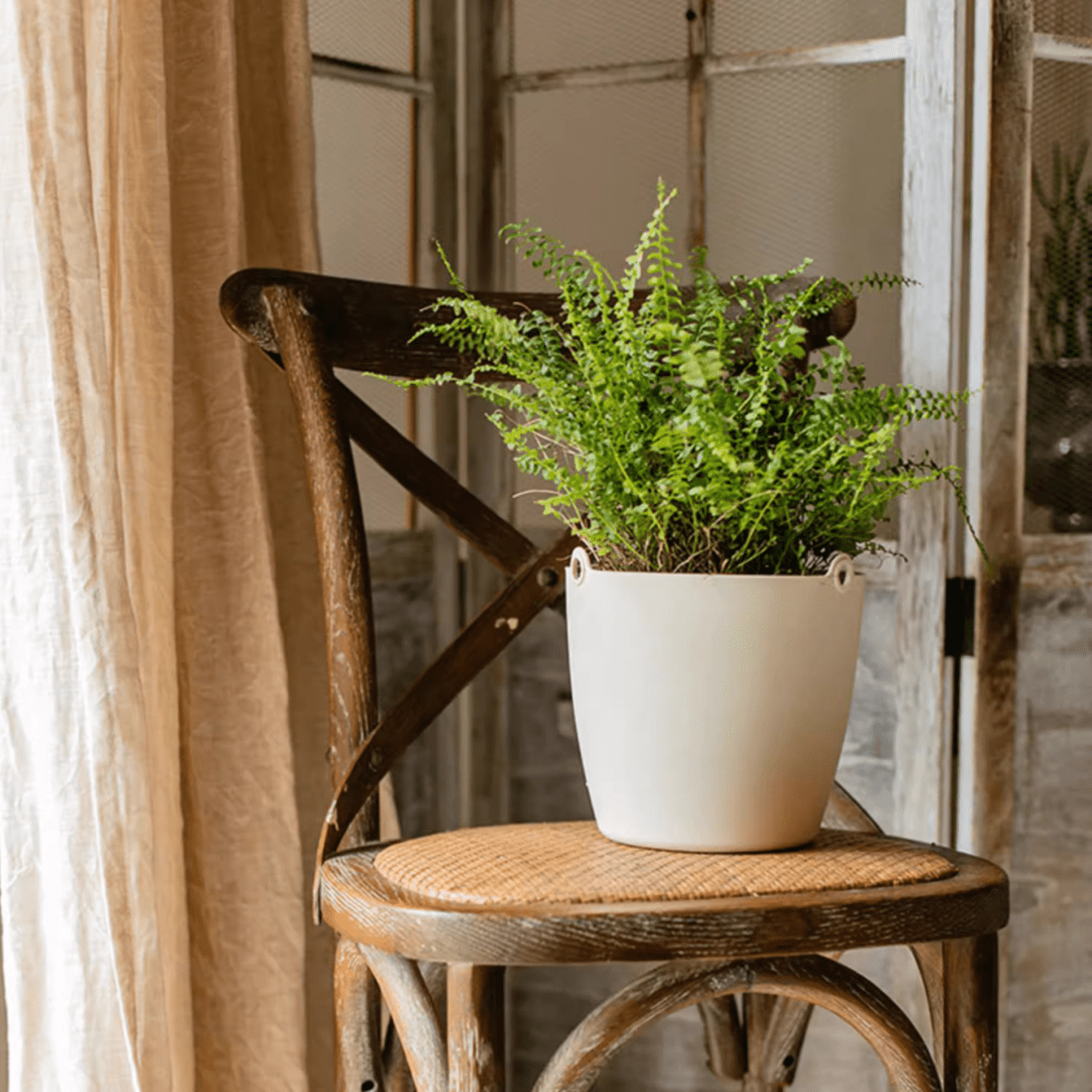 Modern Resin Hanging Planter for Artificial Plants, photo 3 of 11