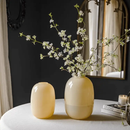 Modern Glass Vase in Yellow by RusticReach