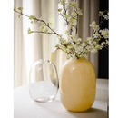 Modern Glass Vase in Yellow by RusticReach