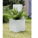 Modern White Planter Square
