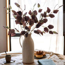 Midnight Plum Eucalyptus Stem 37.7" Tall by RusticReach