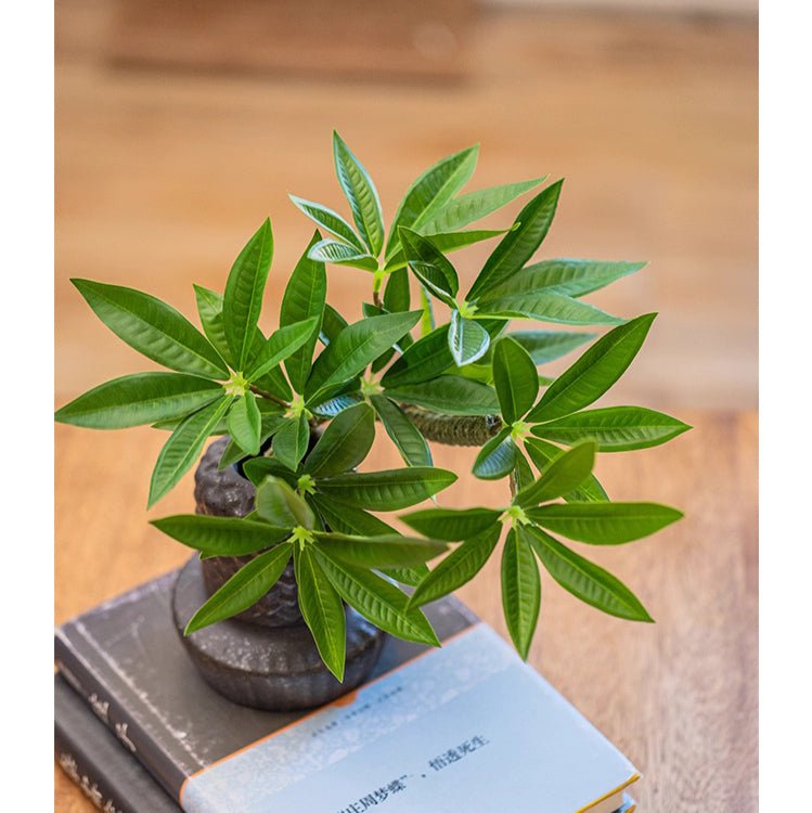 Mini Faux Potted Green Plant, photo 10 of 14