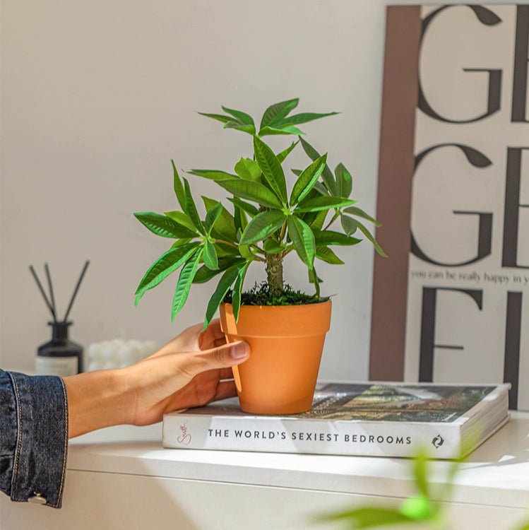 Mini Faux Potted Green Plant, photo 12 of 14