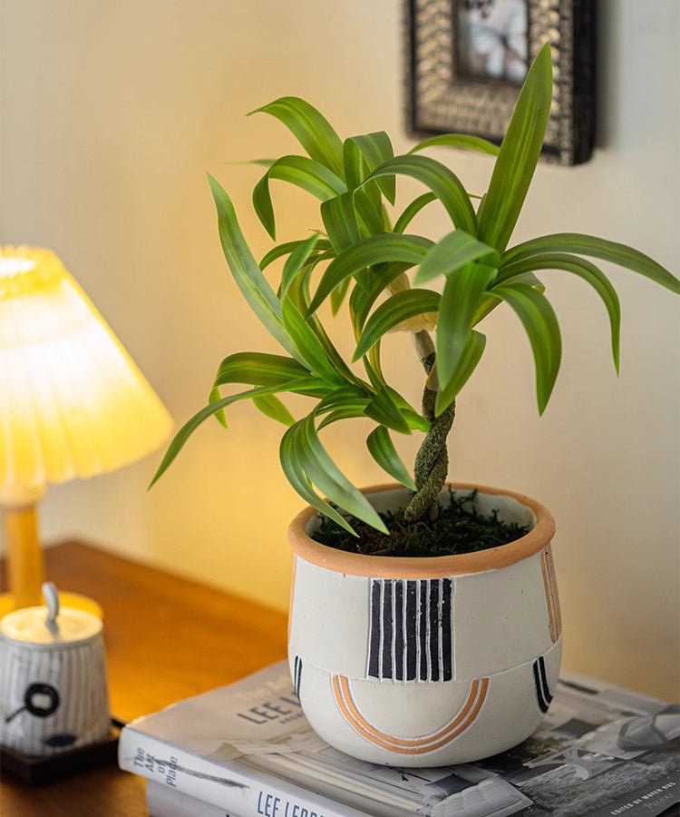 Mini Faux Potted Green Plant, photo 7 of 14