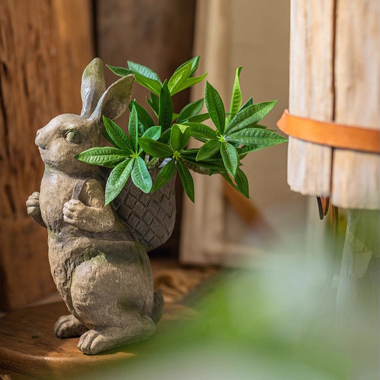 Mini Faux Potted Green Plant, photo 9 of 14