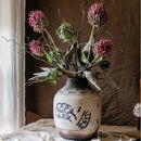 Artificial Tall Stem Flower Mulan Thistle 43" Tall