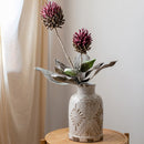 Artificial Tall Stem Flower Mulan Thistle 43" Tall