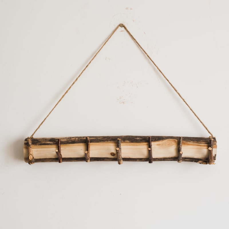 Natural Wood Wall Hook